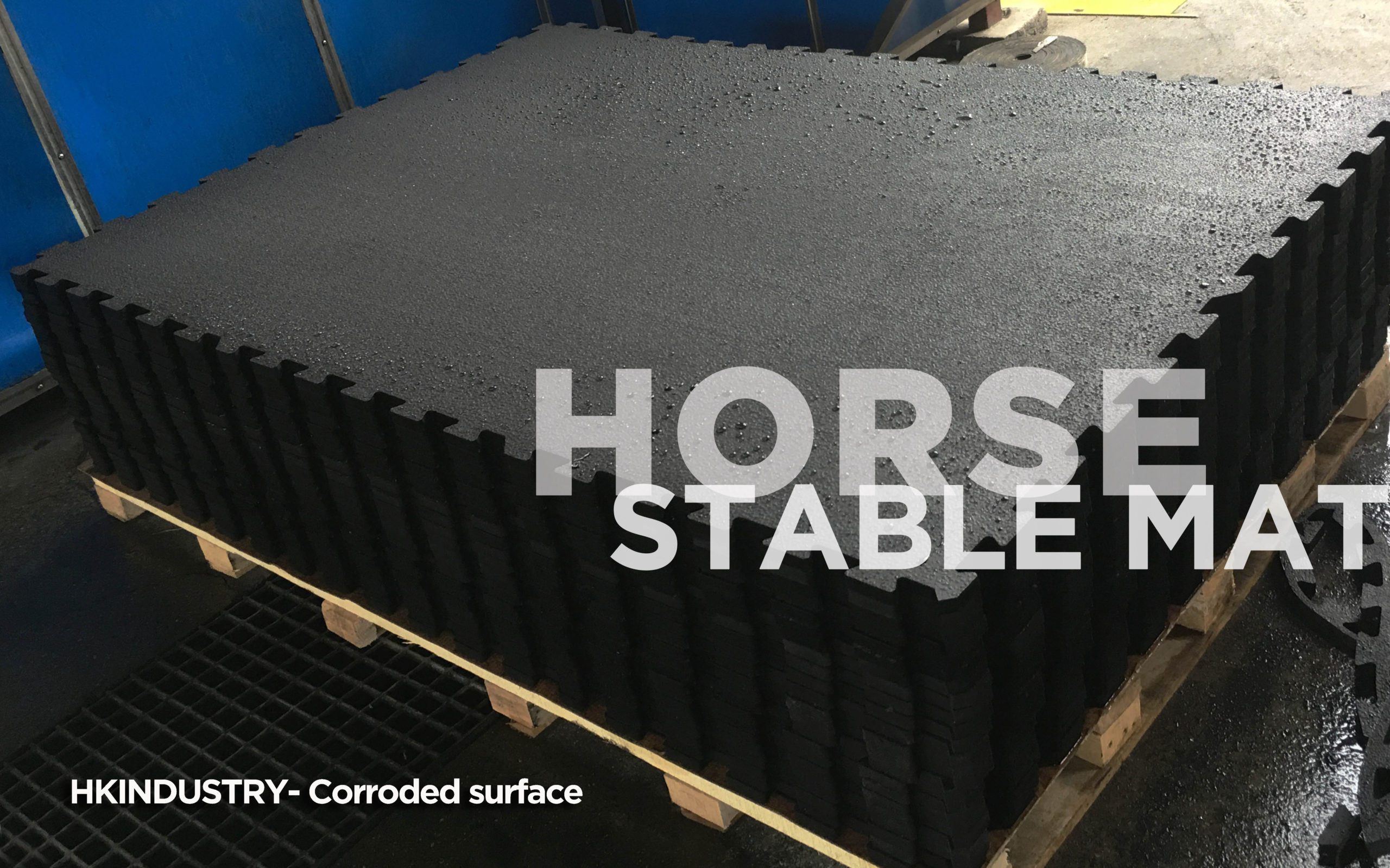 horse rubber mat
